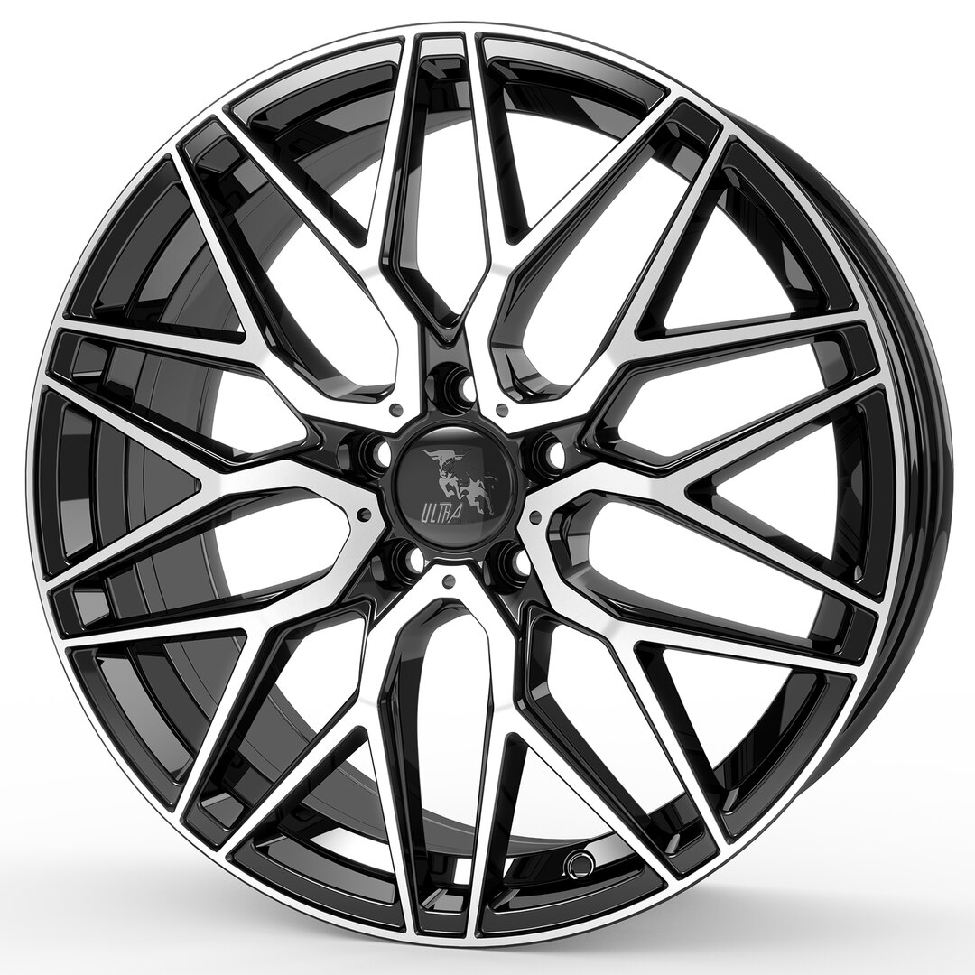 Ultra Wheels UA1E Race-Evo black polished