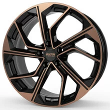 Platin P116 black copper poliert