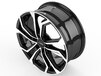 itWheels ELLA gloss black polished