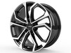 itWheels ELLA gloss black polished