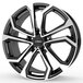 itWheels ELLA gloss black polished