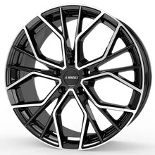 itWheels TIARA gloss black polished